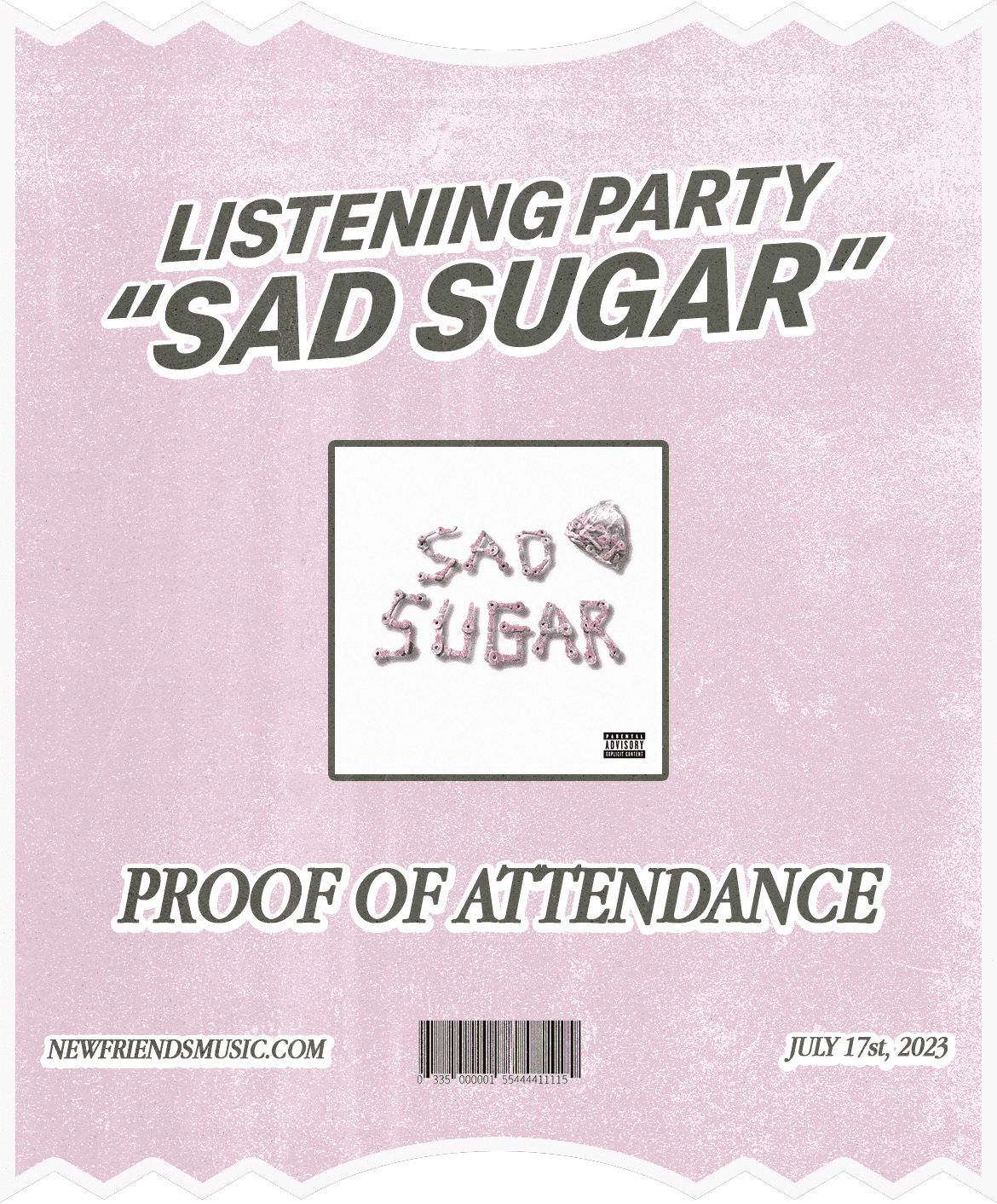 Sad Sugar Listening Party